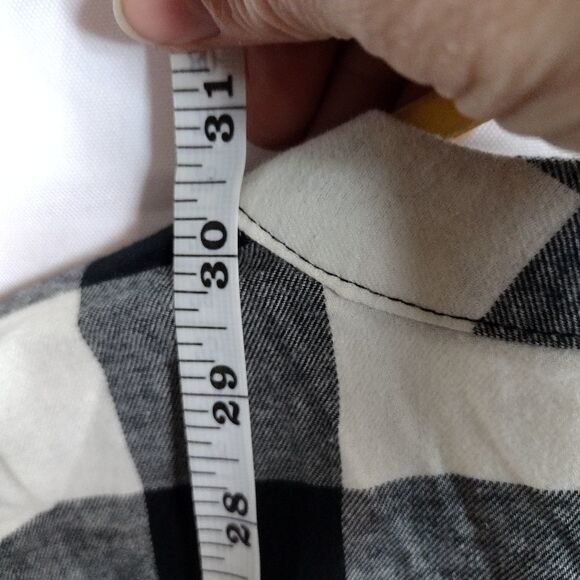 Woman Within flannel top - Picture 7 of 7